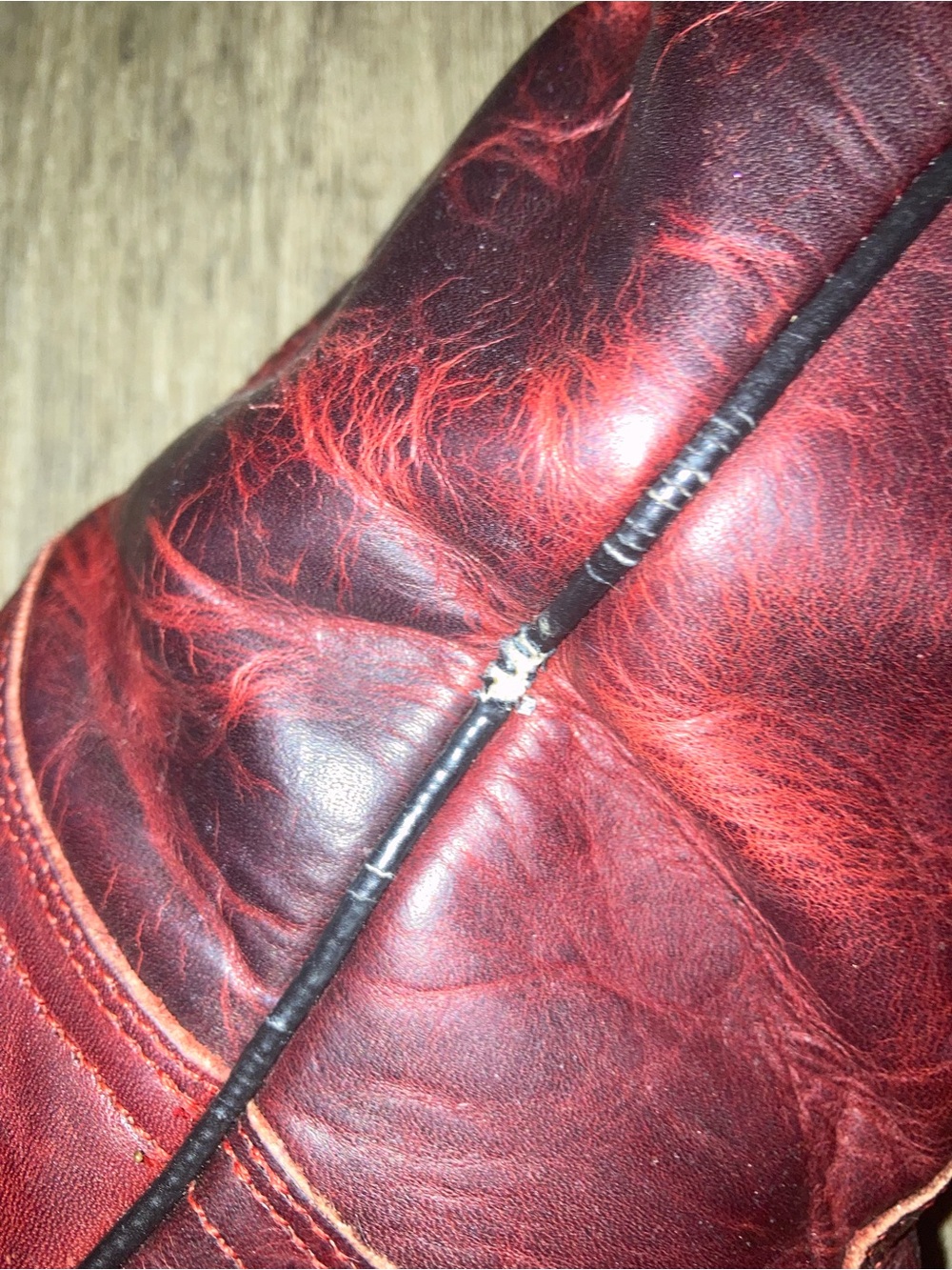Tony lama dark red western boots - Picture 5 of 7